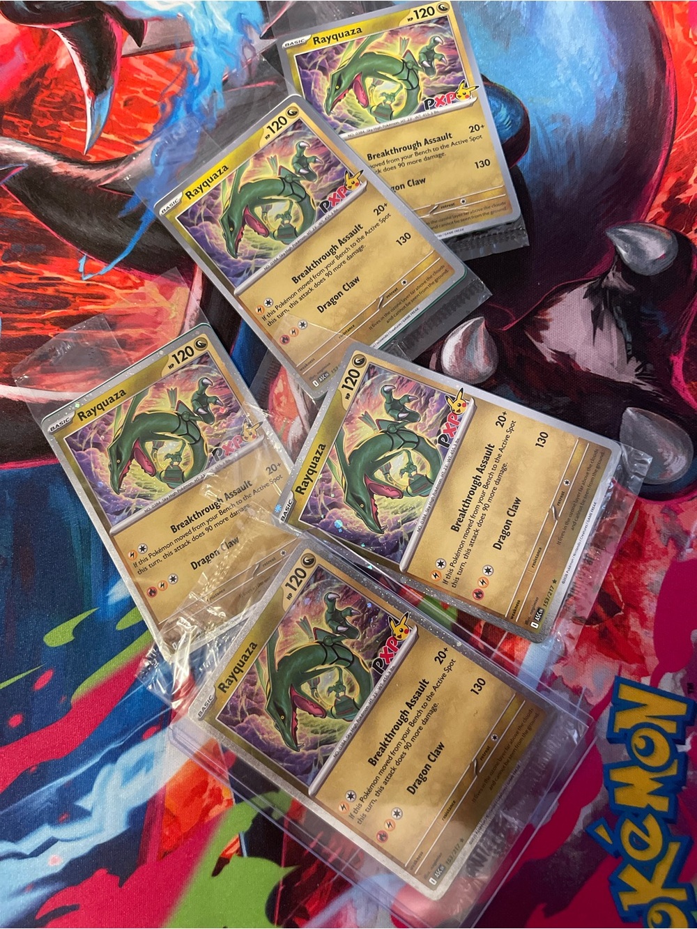 2026 TCG Pokémon XP Worlds Rayquaza PXP Promo Card